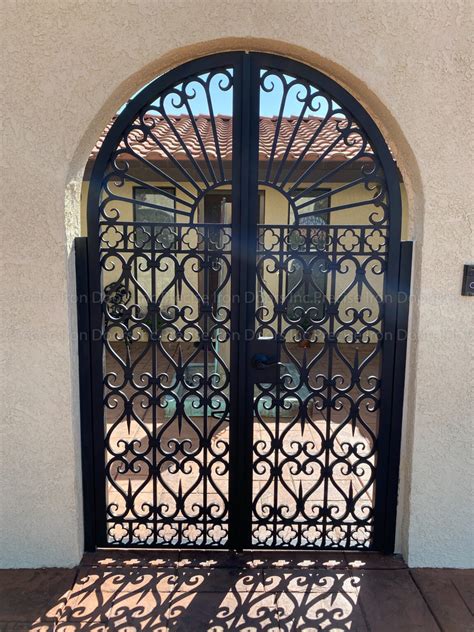 aluminum door fabricator rancho mirage|Iron Doors, Custom Wrought Iron Gates & Railings.